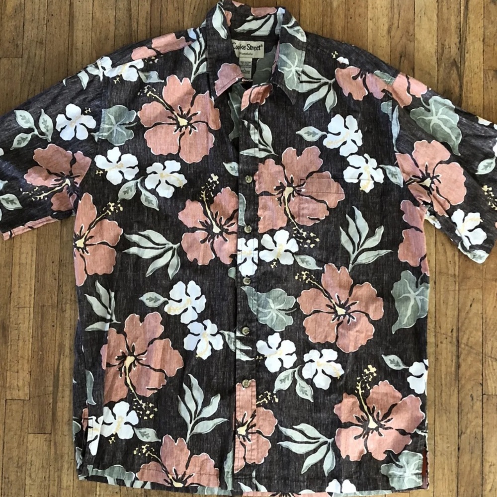 Men’s Hawaiian Shirt, large Cooke street